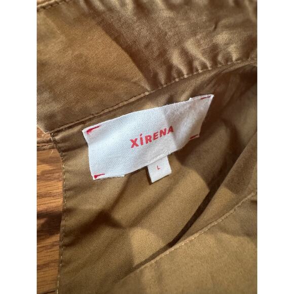 Xirena brown mini Nyla Dress in Khaki Gold size L - Picture 9 of 10